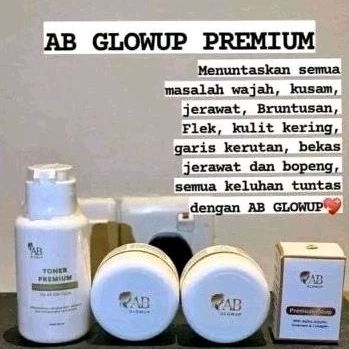 glow up by ab skincare sepaket