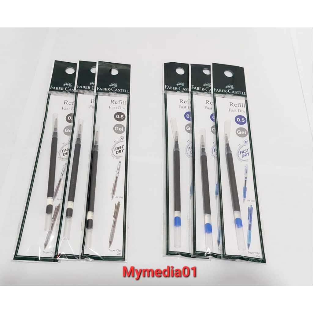 

PEN REFILL FABER CASTELL 0.5 FAST GEL TERMURAH!!!