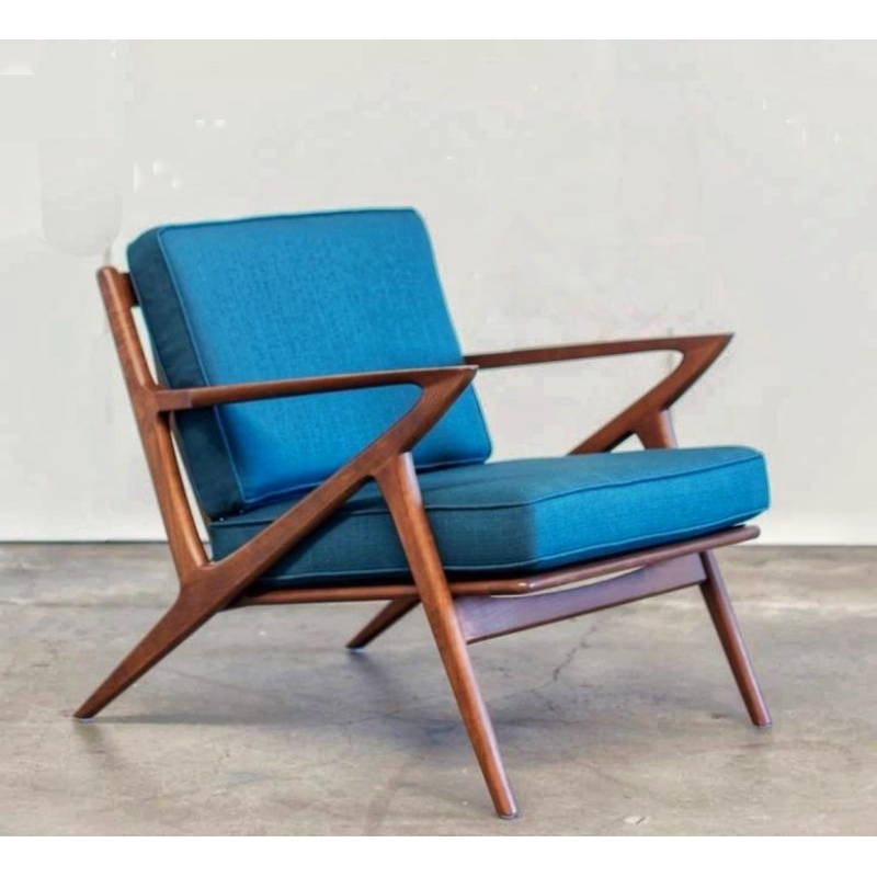 KURSI RETRO MINIMALIS / kursi sofa retro kursi z murah kursi sofa kayu jati kursi cafe minimalis