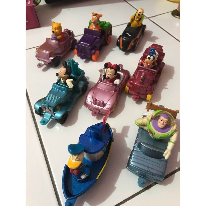 Complete Set McDonalds Happy Meal Toys Disney 100 Years of Magic