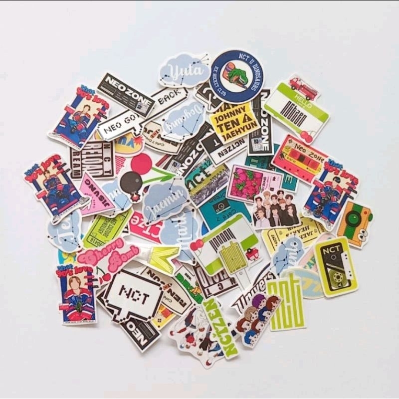 

30 Pcs Stiker NCT Mini Anti Air/Stiker Kpop NCT Vinyl/Stiker NCT127 NCT Dream WayV/