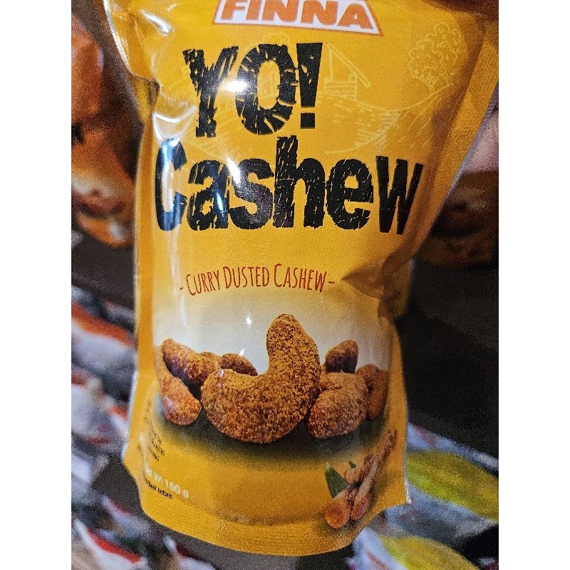 

YO! CASHEW FINNA MENTE FINNA YO CASHEW MEDE FINNA ASLI ORIGINAL FINNA YO CASHEW MENTE DUSTED CURRY/COKLAT 150GRAM