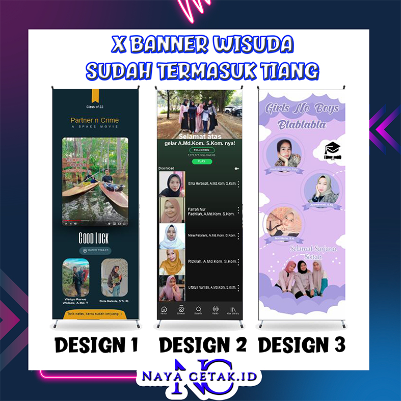 jasa design x banner