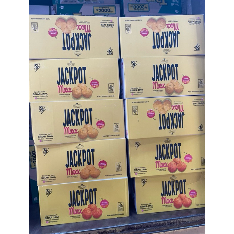 

RiDn JACKPOT max maxx snack chiki ciki jekpot per 10PCS