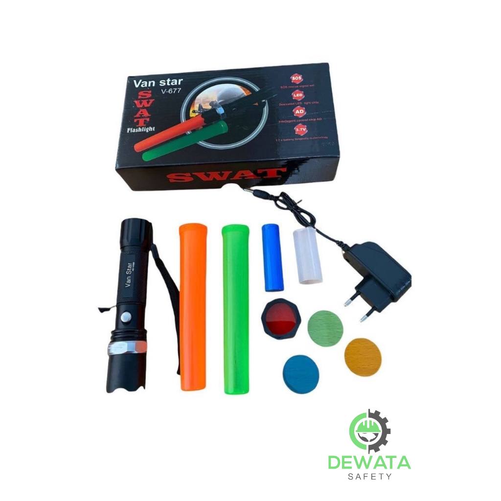Senter / Flashlight SWAT Police ShuangXiong