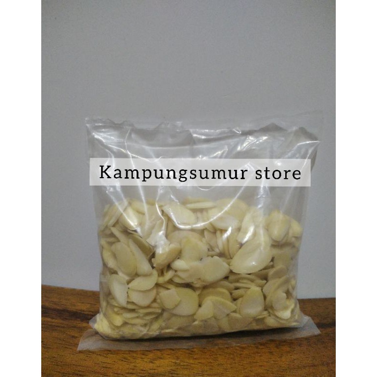 

kacang almond slice 1 gr 25 gr 5 gr