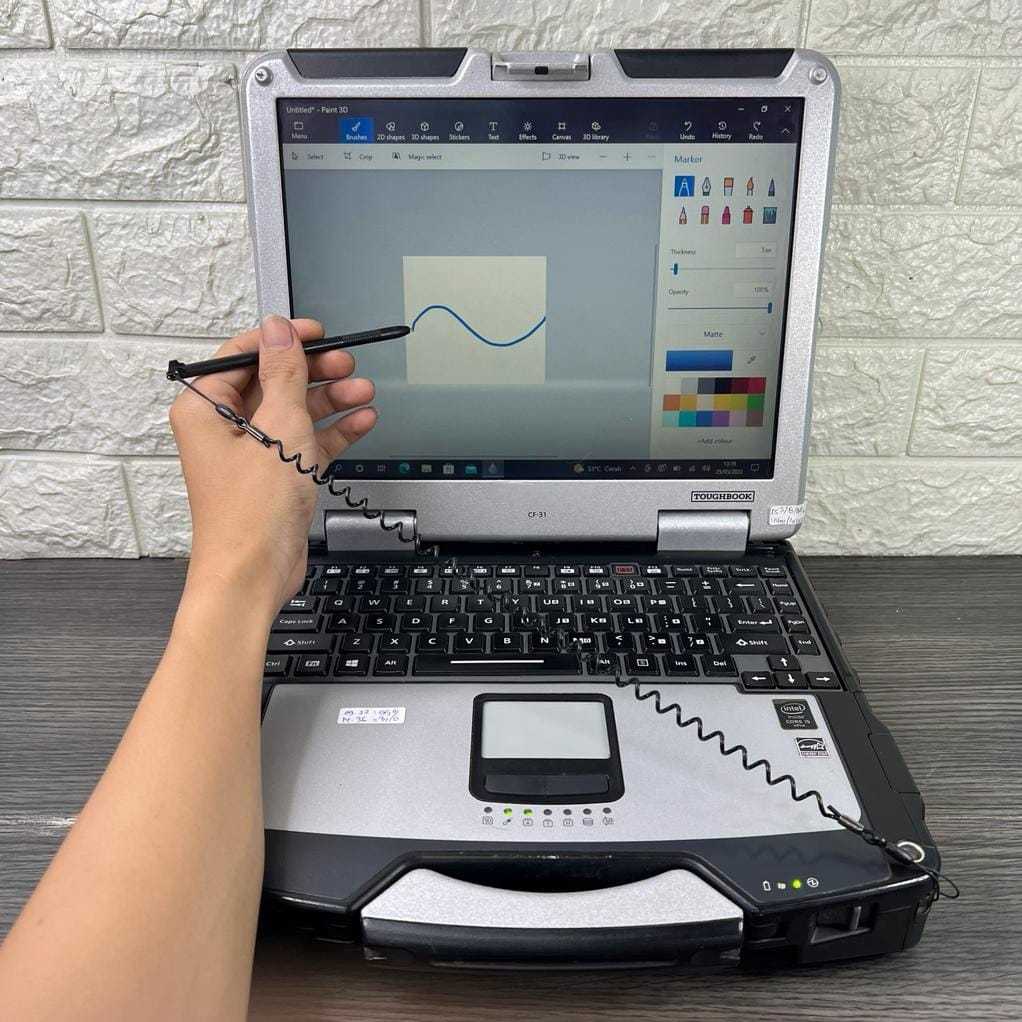 LAPTOP PANASONIC TOUGHBOOK  CF31 CORE I5GEN5 8GB SSD 13" / LAPTOP RS232 / LAPTOP PERANG
