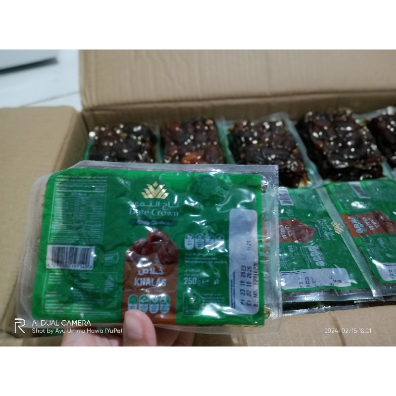 

Kurma Date Crown Khalas 250gr