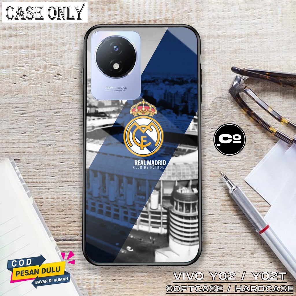 Case VIVO Y02 / VIVO Y02T  - Casing VIVO Y02 / VIVO Y02T [ FTBL ] Silikon VIVO Y02 / VIVO Y02T  - Ke