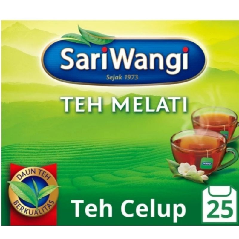 

SariWangi Teh Celup Melati 25 Kantung