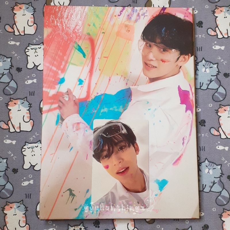 SEVENTEEN CARAT VER CARVER FTS MINGYU BINDER ONLY PHOTOCARD PC CEMONG