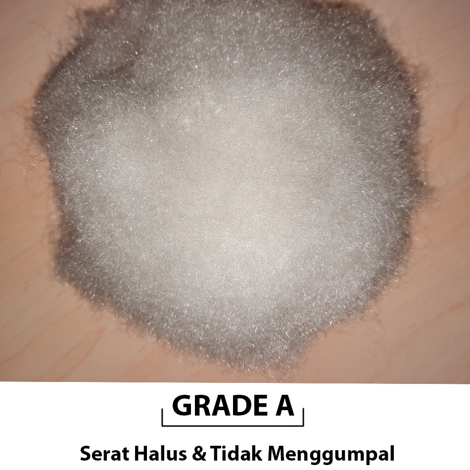 PAKET LENGKAP Dacron  Dakron  Kapas  Silikon  Silicon  Grade A 1 kilo Termurah