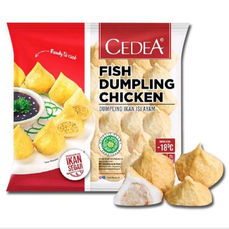 

Fish dumpling chicken dumpling ikan isi ayam dumpling beku 500gr dumpling cedea
