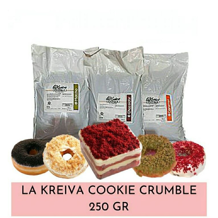 

BAYAR DITEMPAT Bubuk Crumb Redvelvet Tambahan Toping 25Gram