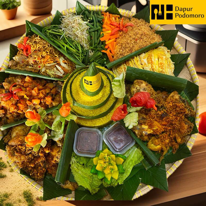 

Nasi Tumpeng Istimewa (Paket Gold)/ Tumpeng Ulang Tahun / Tumpeng Acara / Tumpeng Kelahiran