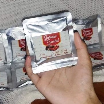 

sambel cumi/sambal cumi/juragan sambal/sachet