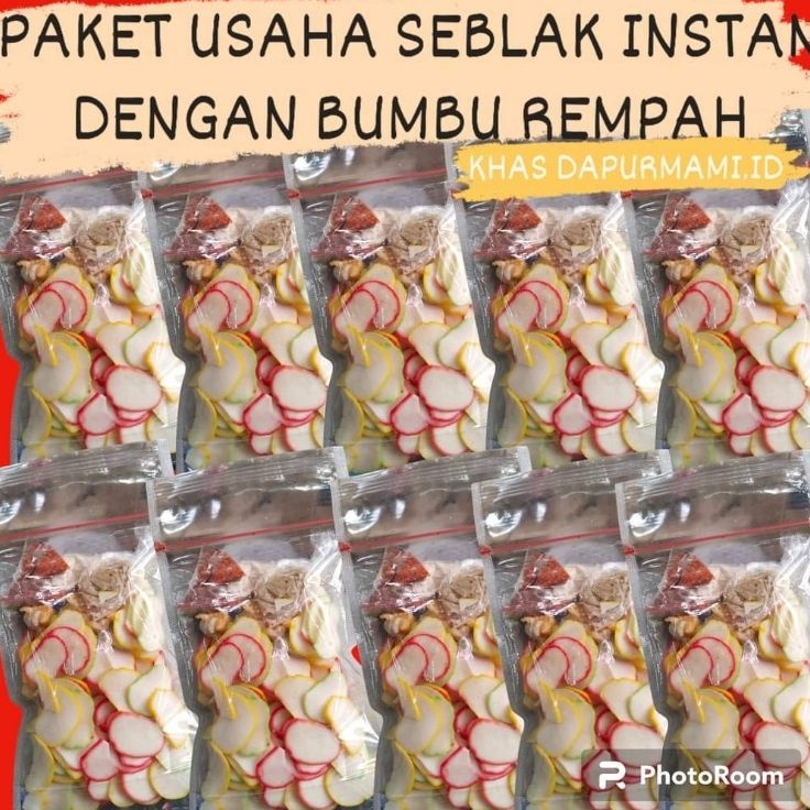 

PROMO MURAH PAKET 1 BUNGKUS SEBLAK INSTAN BUMBU REMPAH