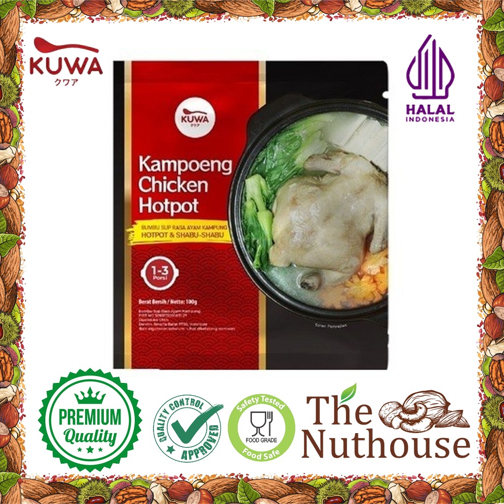 

KUWA Kampoeng Chicken Hotpot / Kaldu Sup Ayam Kampung 100gr [HALAL]