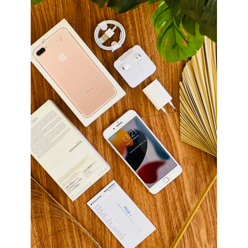 Iphone 7plus 128gb ex iBox Indonesia BH 90% keatas (Bebas Blokir Imei)