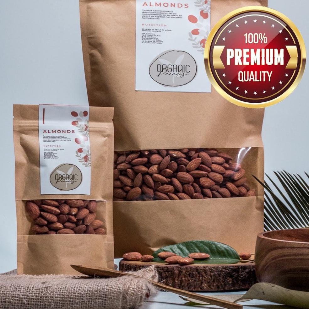 

BEST SELLER Roasted Almond 1 KG Kacang Almond Panggang 1KG FRESH ROAST Premium Quality
