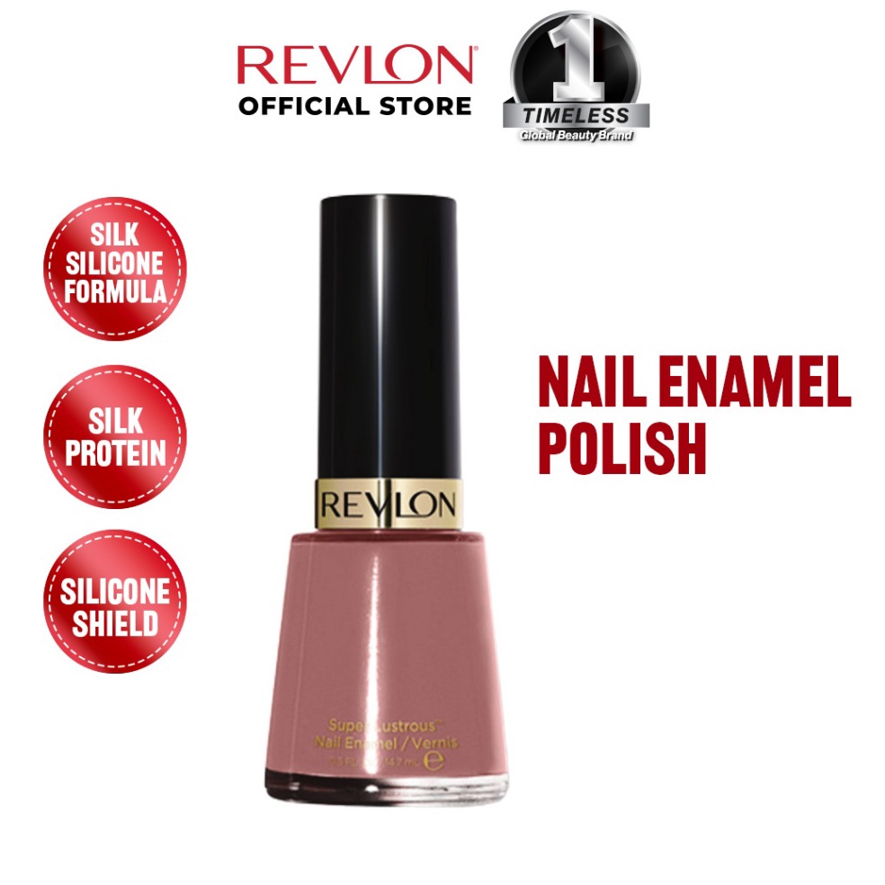 33 Promo  Revlon Nail Enamel Polish Kutek cat kuku warna intens  tahan lama