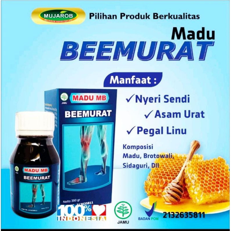 

BEEMURAT MADU ASAM URAT