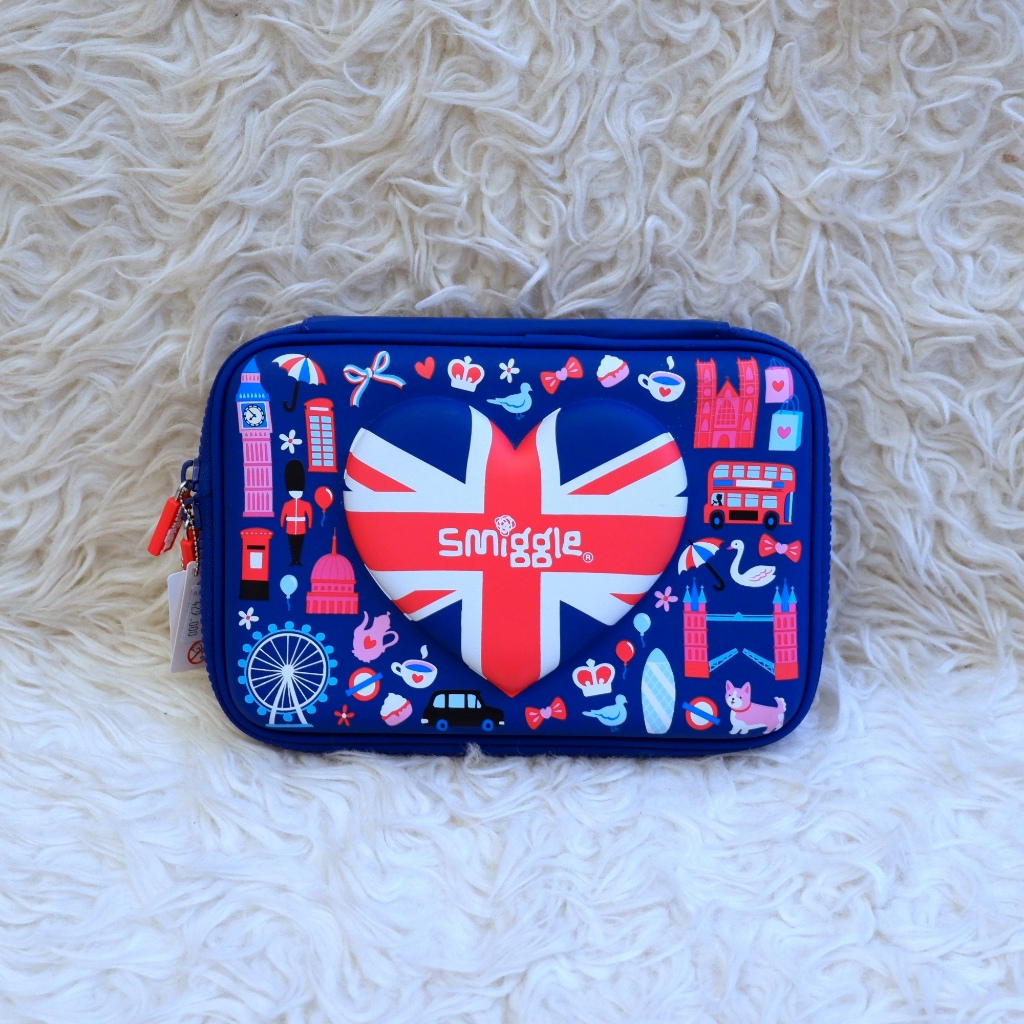 

Tempat pensil anak SD atau TK / Smiggle Little London Hardtop Pencil Case