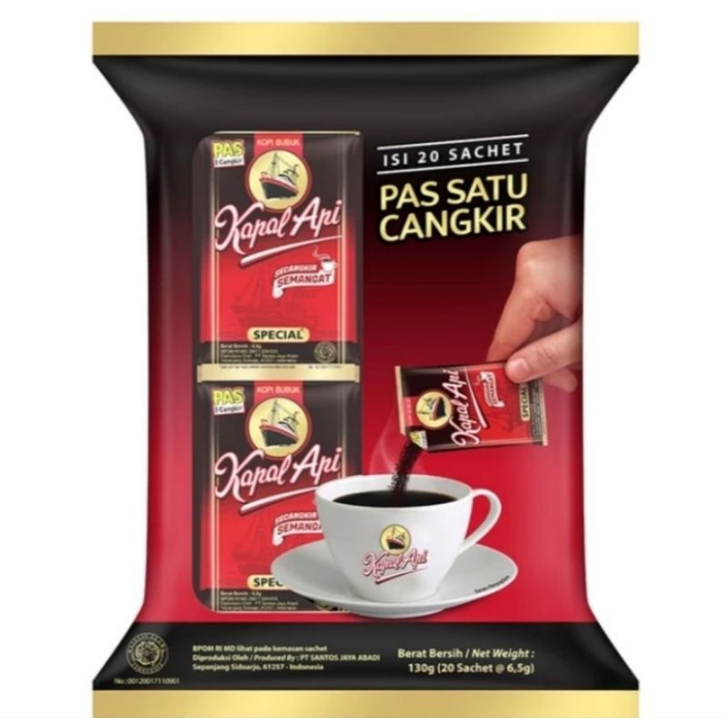 

Kapal Api Kopi Special 20 x 6.5 g