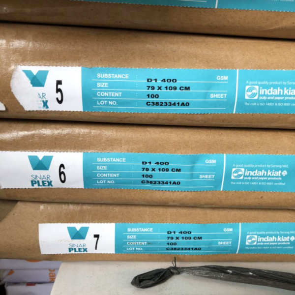

Karton Duplex Coated IK 400 Gsm uk 79x109 cm Limited