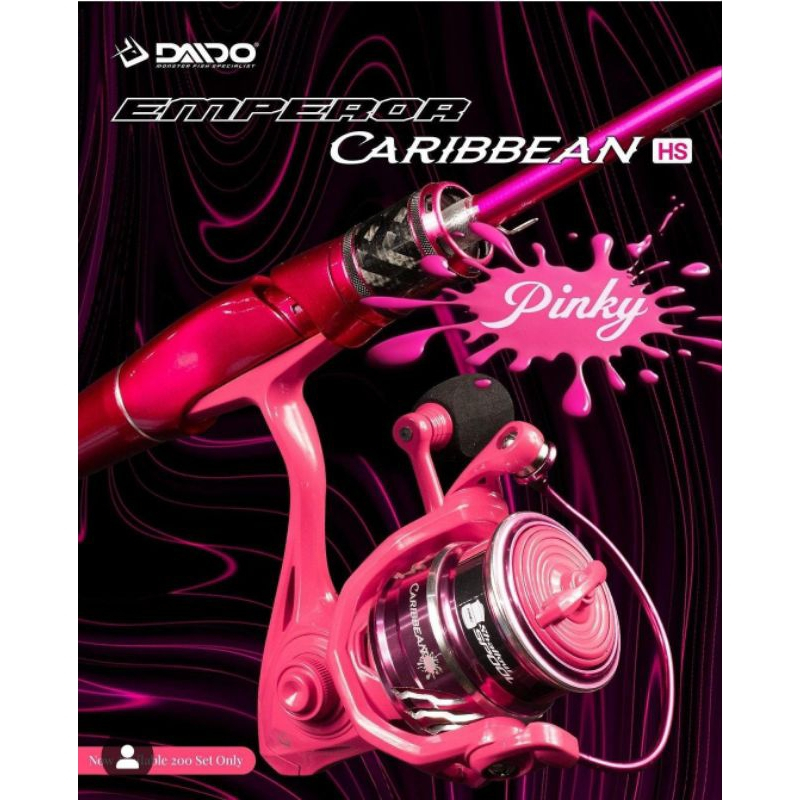 Joran UL Satu Set Emperor Pinky Special Edition 1 Of 200 + Rel daido Caribbean 2000 HS