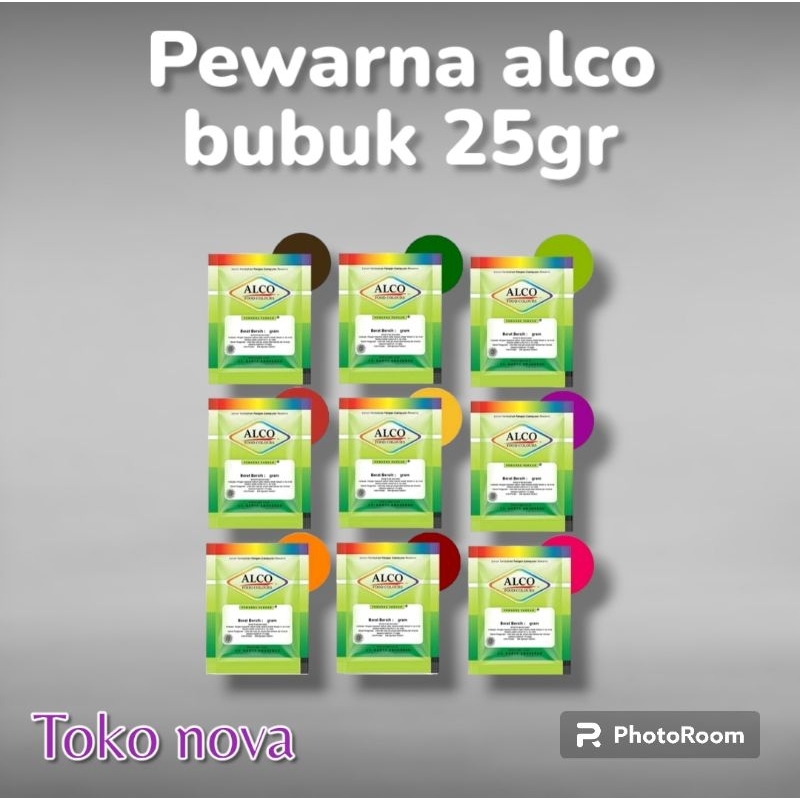 

PEWARNA BUBUK ALCO - Per pack