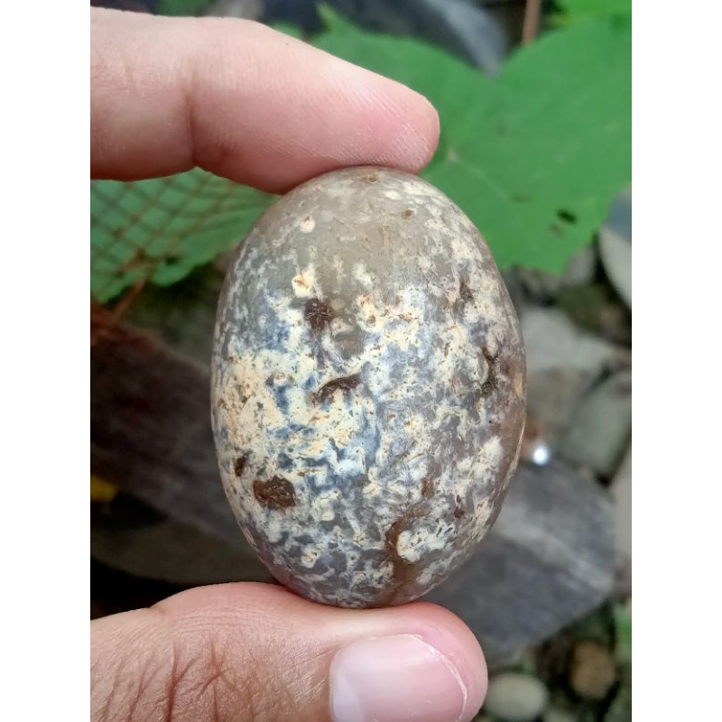 ✅ Batu Cimpago Biru Ujung Tanjung ( Rough Bahan Batu Akik Natural - bukan bacan obi fire opal kalima