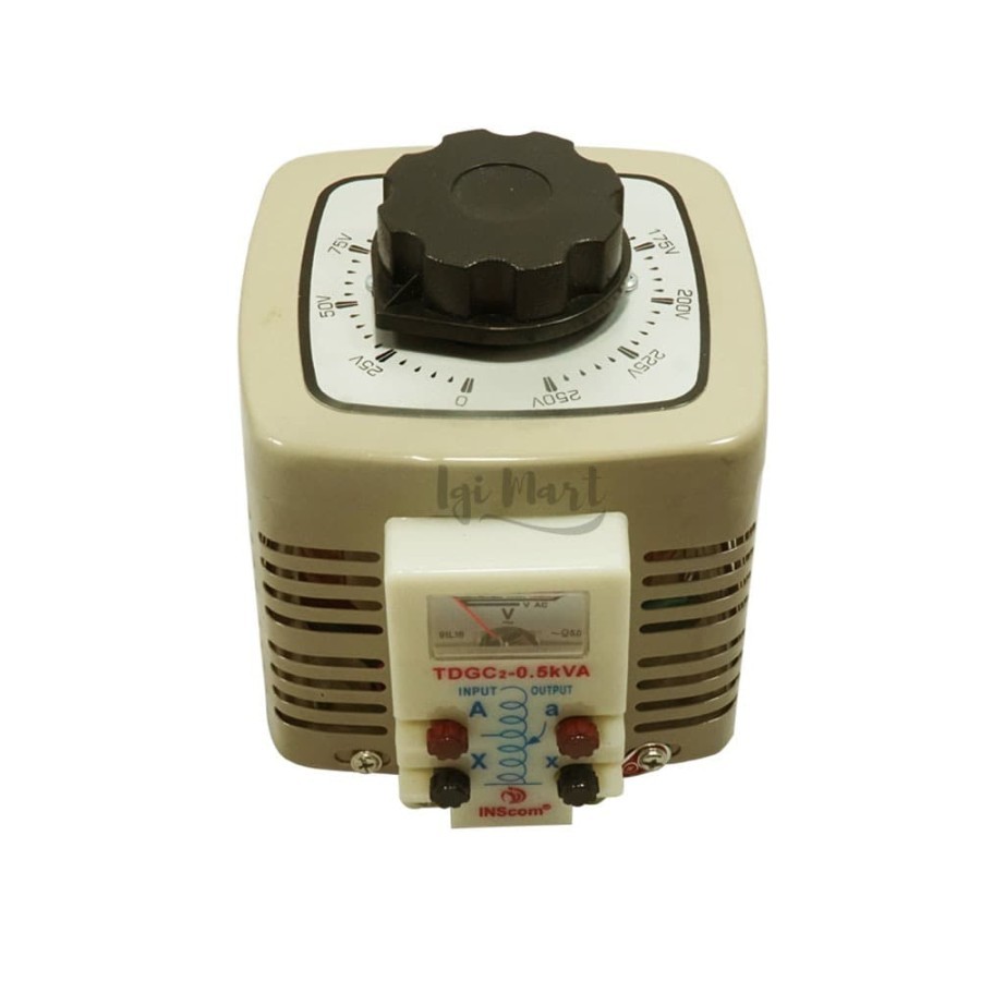 REGULATOR TDGC 3 KVA MANUAL AC VOLTAGE ADJUSTABLE / 3000W / 3000 WATT