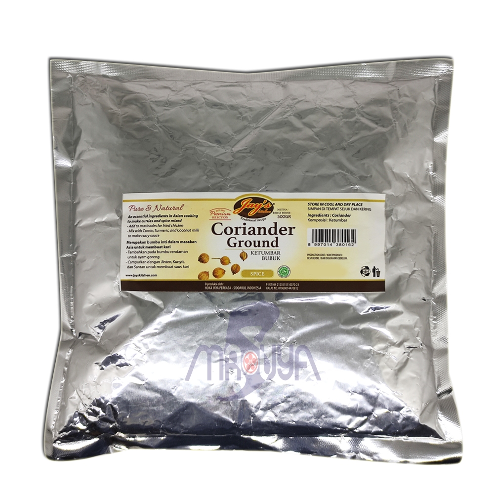 

JAY'S CORIANDER GROUND 500GR
