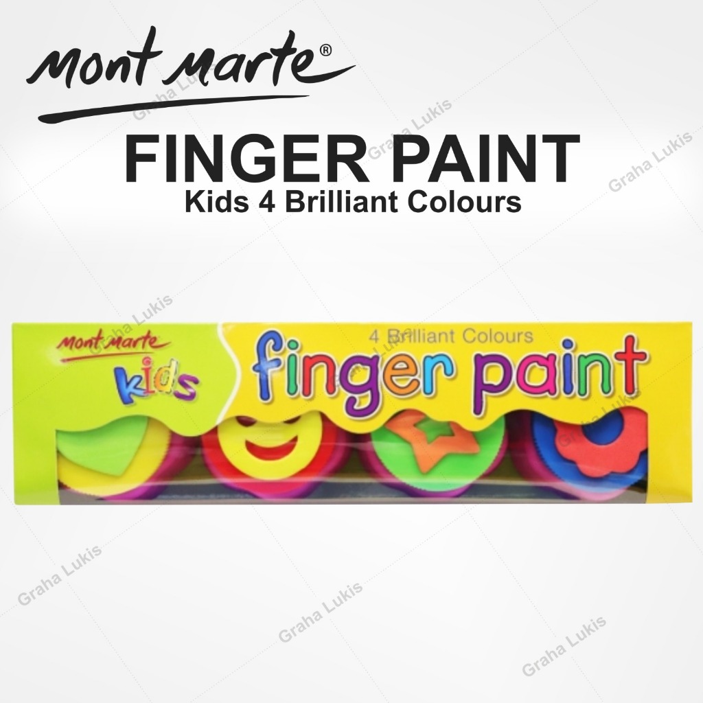 

Mont Marte Kid Colour Finger Paint