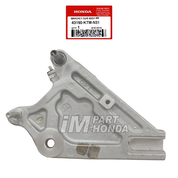 43190-KTM-N31 Bracket Dudukan Kaliper Rem Belakang Supra X 125 Batman