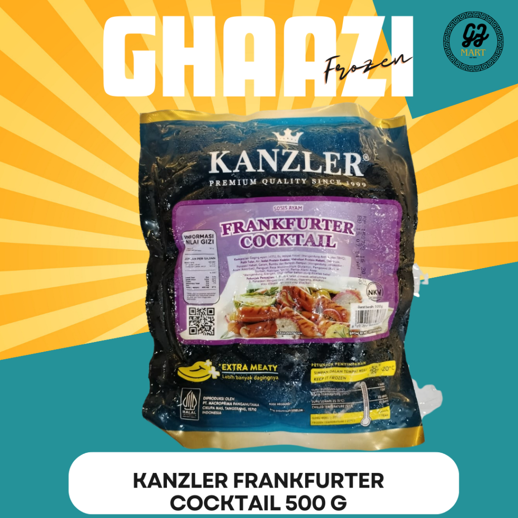 

KANZLER FRANKFURTER COCKTAIL 500 GR