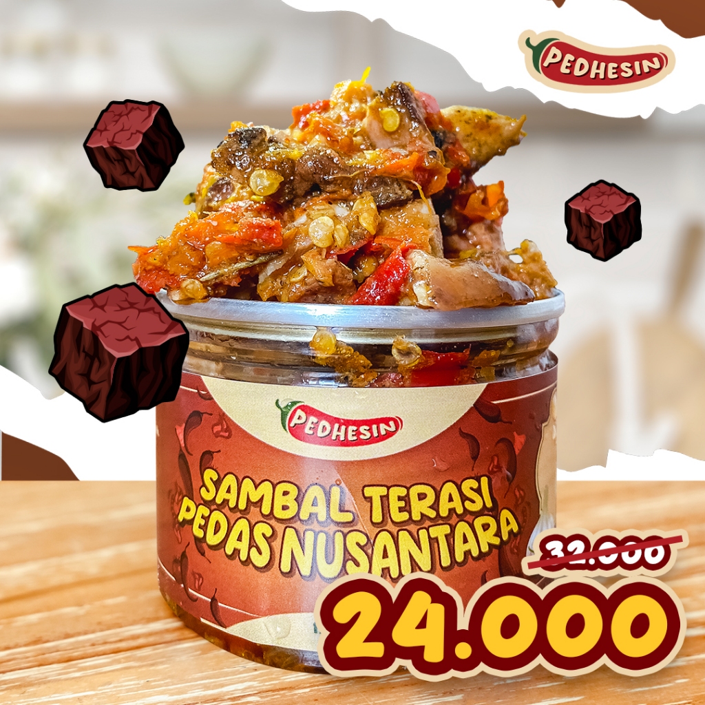 

Sambal Terasi Pedas Nusantara/Sambal/Terasi/Pedas/Cabe