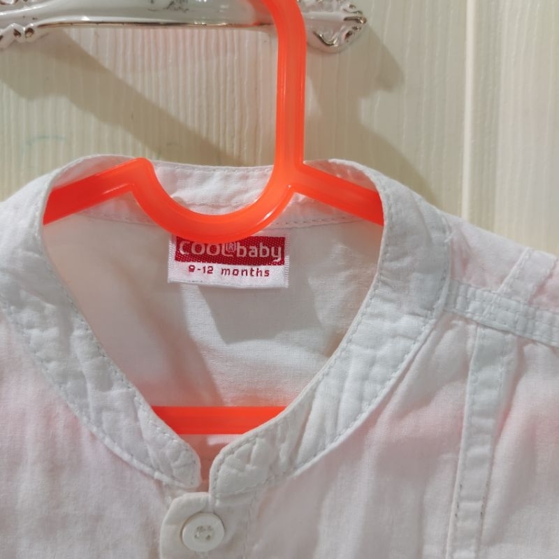 kemeja putih anak cowok