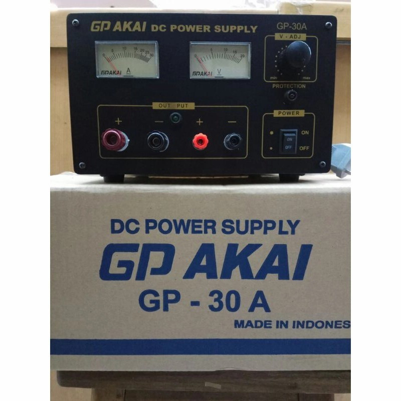 Power Supply GP Akai GP-30A DC 30A GP30A Dakai GPAKAI