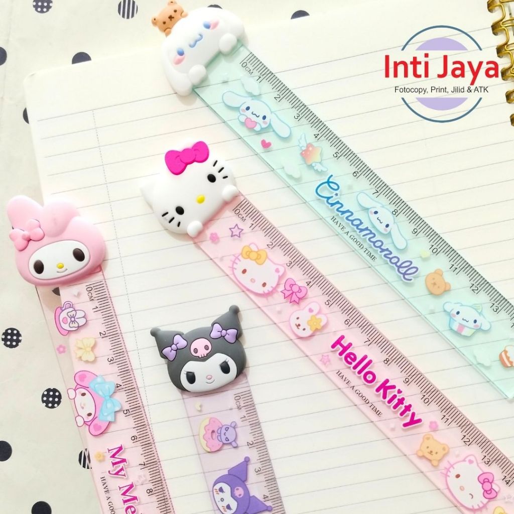 

Mistar Fancy Penggaris Kepala Karakter Sanrio