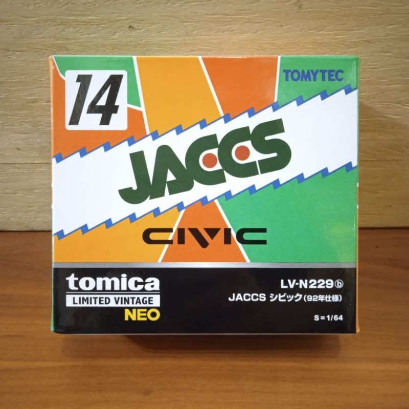 TOMICA LIMITED VINTAGE LV-N229b JACCS CIVIC 1992 TOMICA