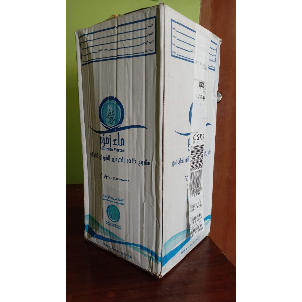 

Air Zam - Zam 5 L ,Barcode Asli,Produk selalu baru