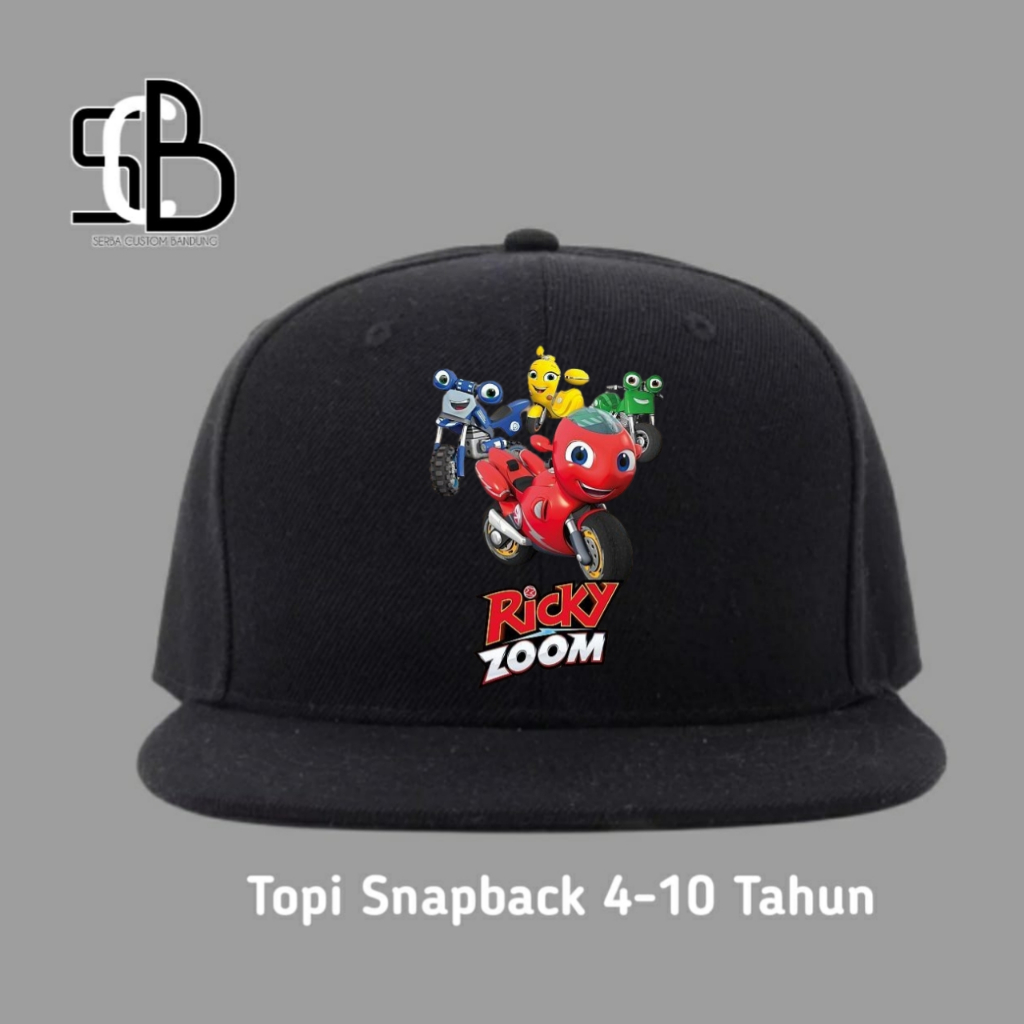 Topi Snapback Anak Ricky Zoom