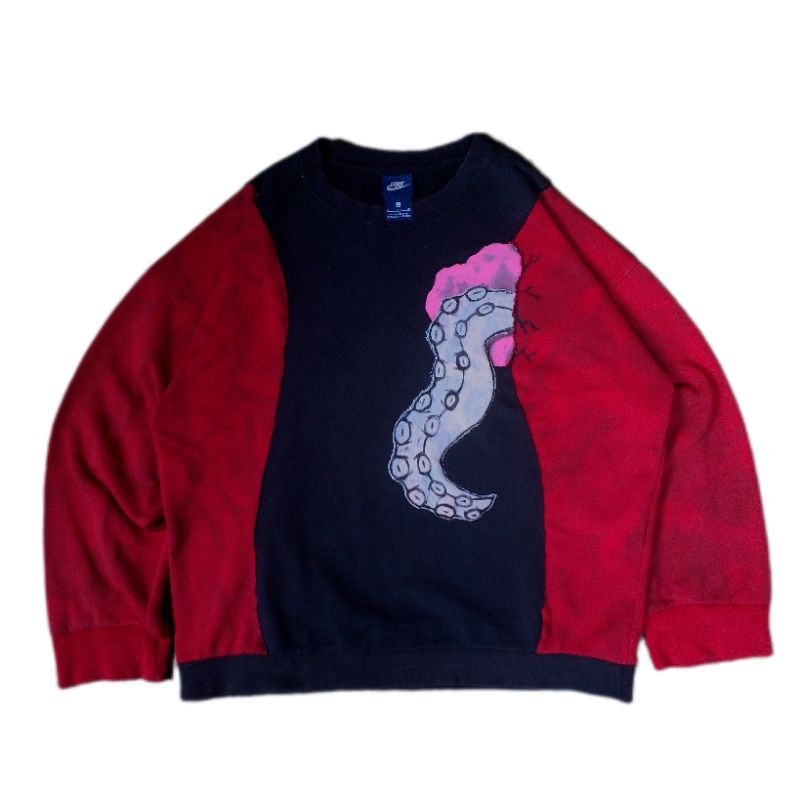 Crewneck Nike Reworked Kraken y2k no Hoodie Sweatshirt