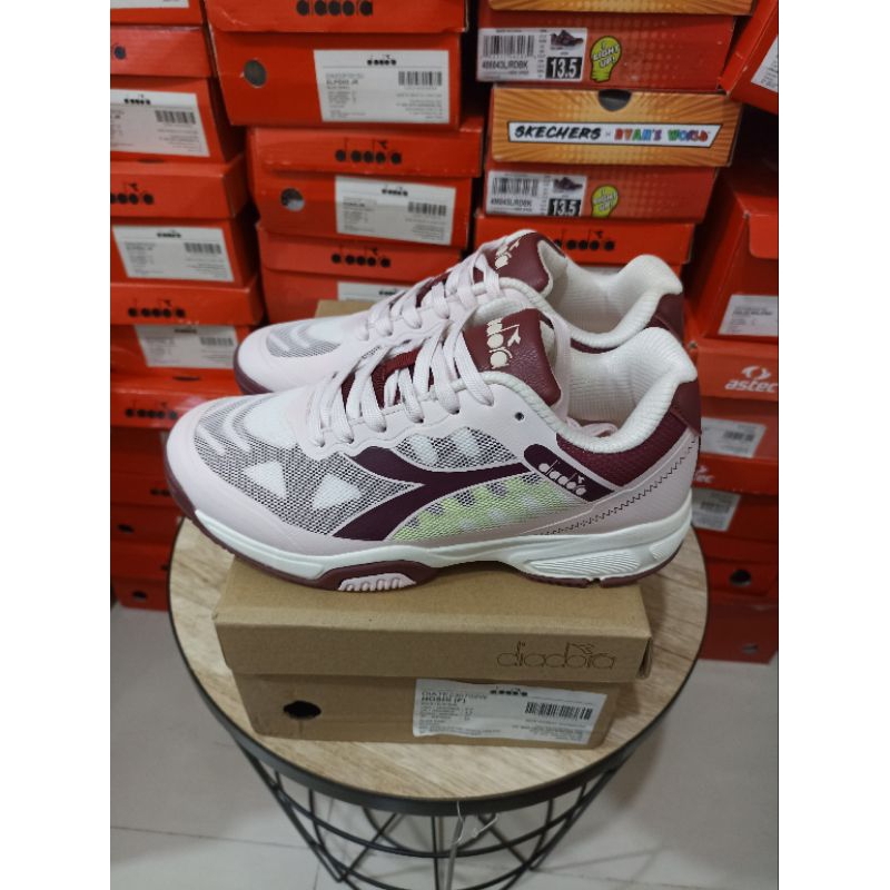 Diadora Hoshi Sepatu Original Women Pink