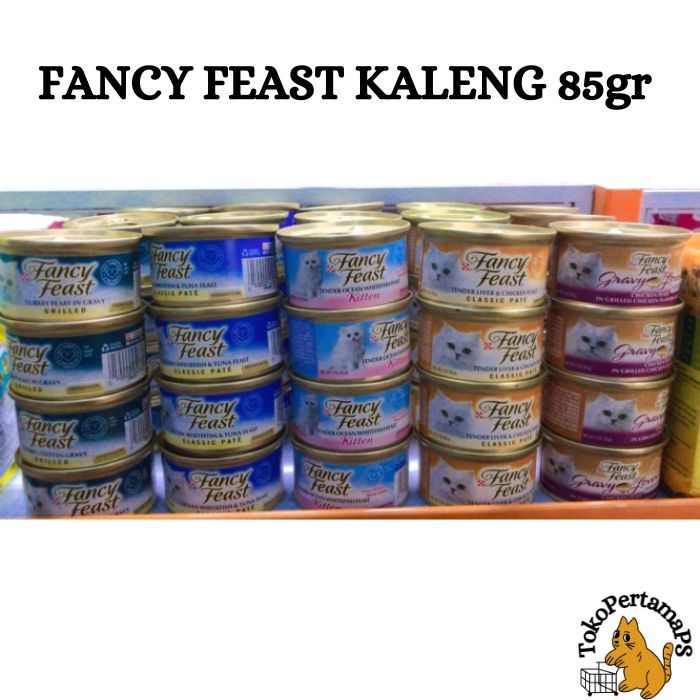 Fancy  Feast Kaleng 85gr Wet Food Premium