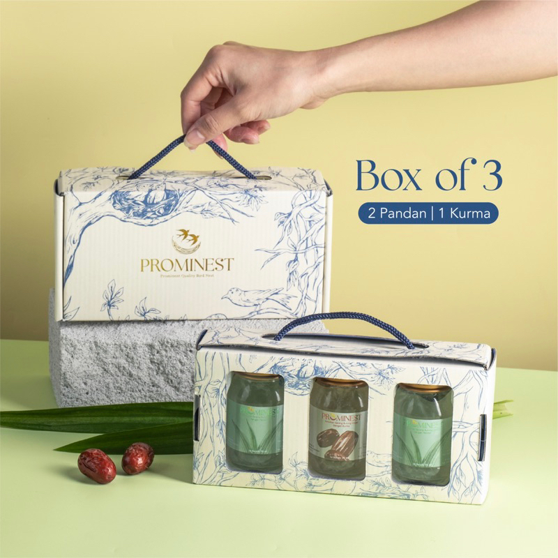 

PROMINEST Essentials Minuman Sarang Burung Walet - 75 ml x 3 Botol