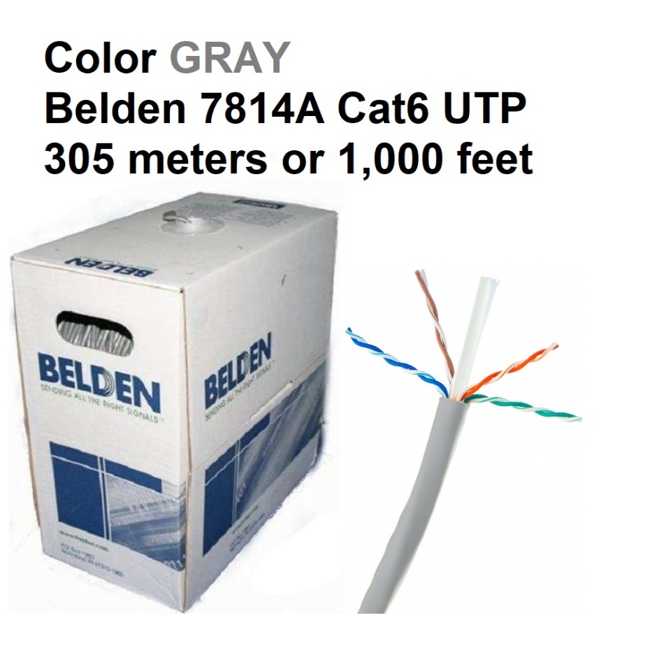 Kabel LAN Cat 6 Belden Cable UTP Cat6 Original