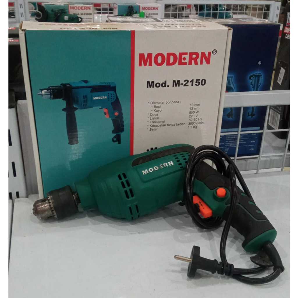 BOR Listrik Tangan MODERN 13mm M2150